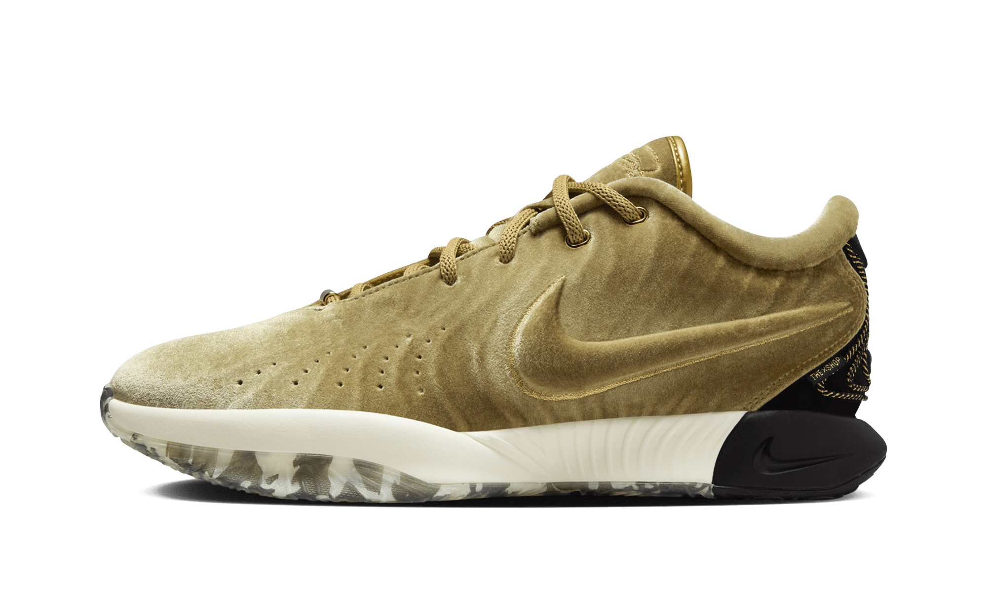 LeBron 21 "The Shop - Metallic Gold" FZ7883 700