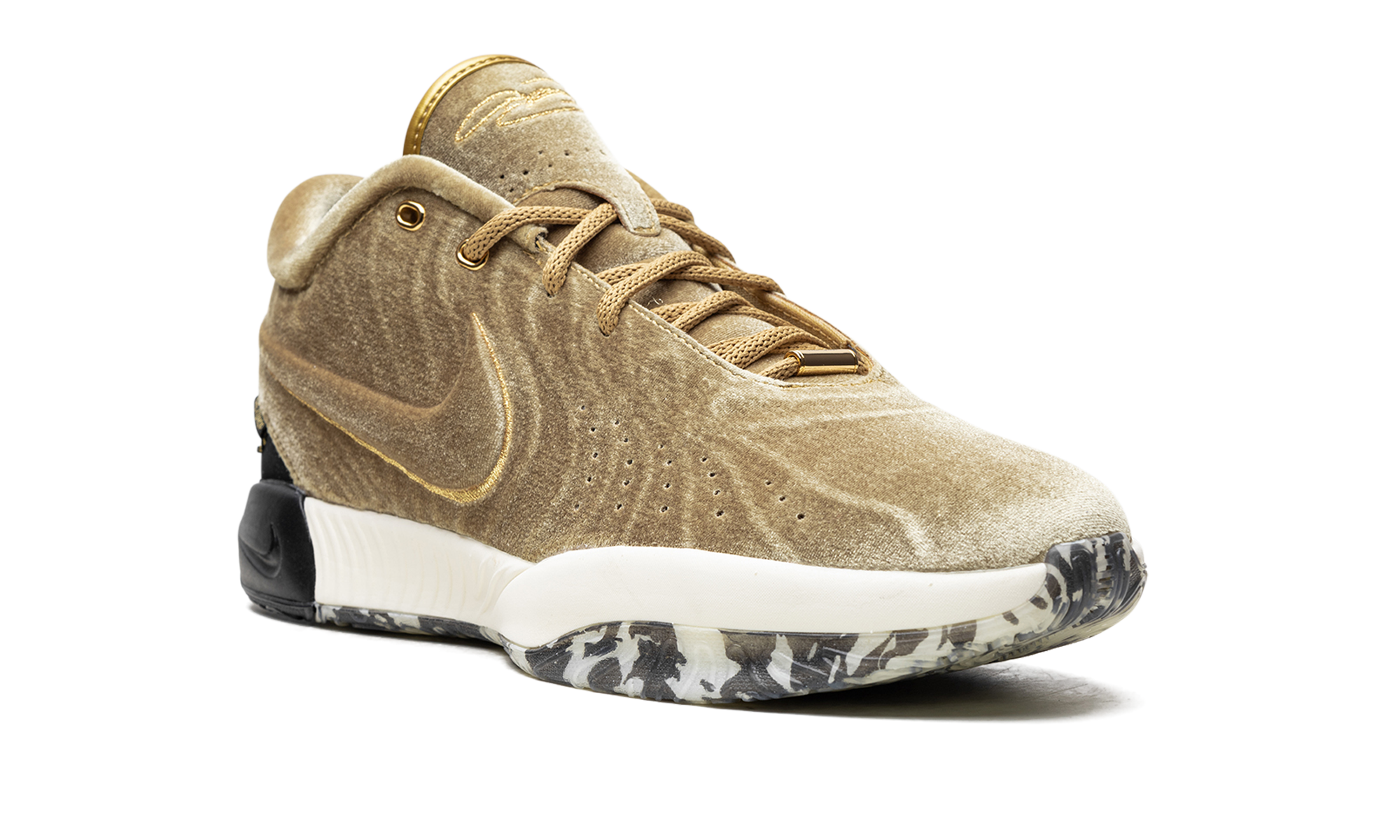 LeBron 21 "The Shop - Metallic Gold" FZ7883 700