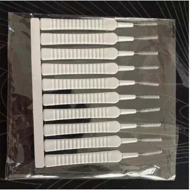10PCS Mini Shower Cleaning Brush Shower Head Anti-clogging Nylon Brush Computer Keyboard Cleaner Phone Hole Dust Cleaning Tool
