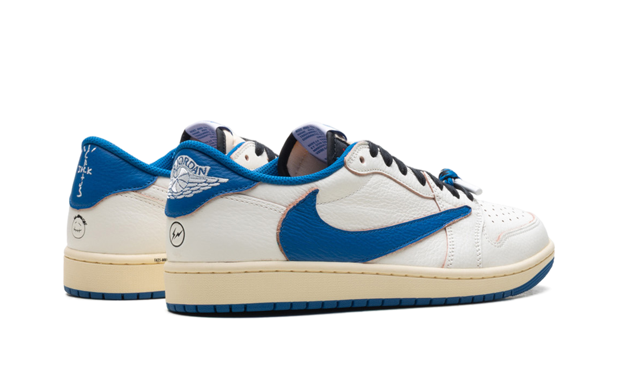 Air Jordan 1 Low "Travis Scott - Fragment - Sail" DM7866 104