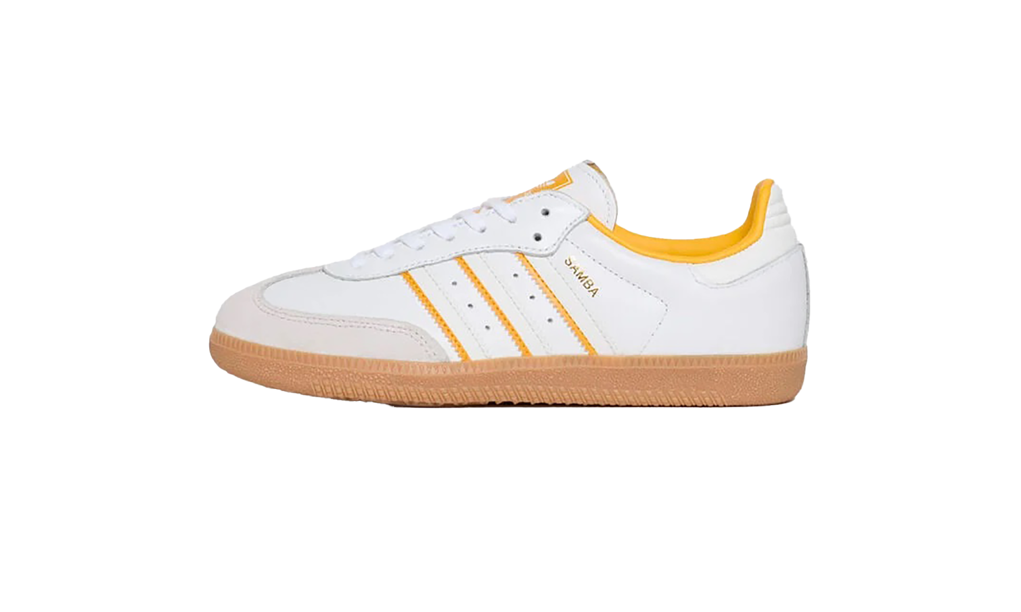 Samba OG GS "Cloud White Crystal White Crew Yellow" IH5582