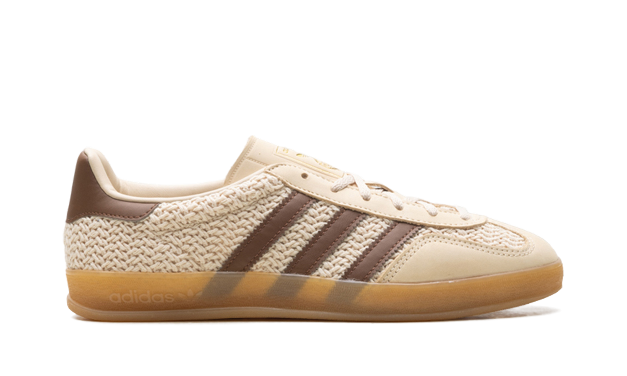 Gazelle Indoor "Cream/Brown Knit" JS1418